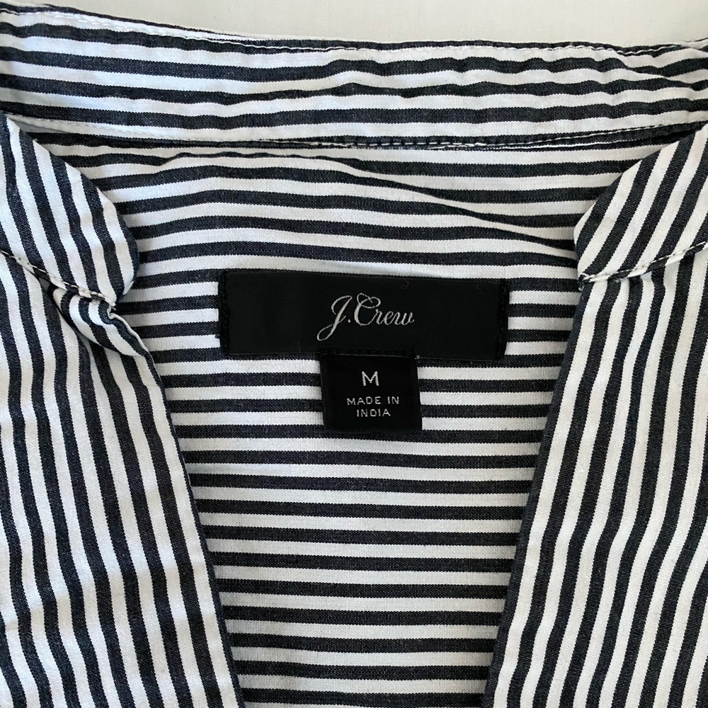 J. crew stripes popover